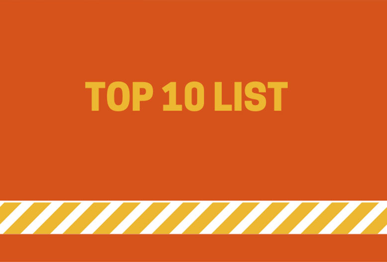 top 10 list